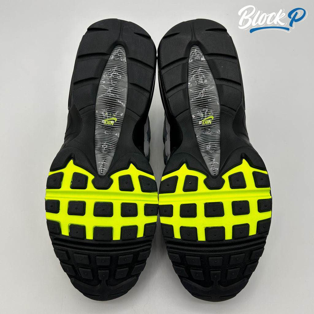 Nike Air Max 95 Reverse Neon sole detail — Block P Liverpool