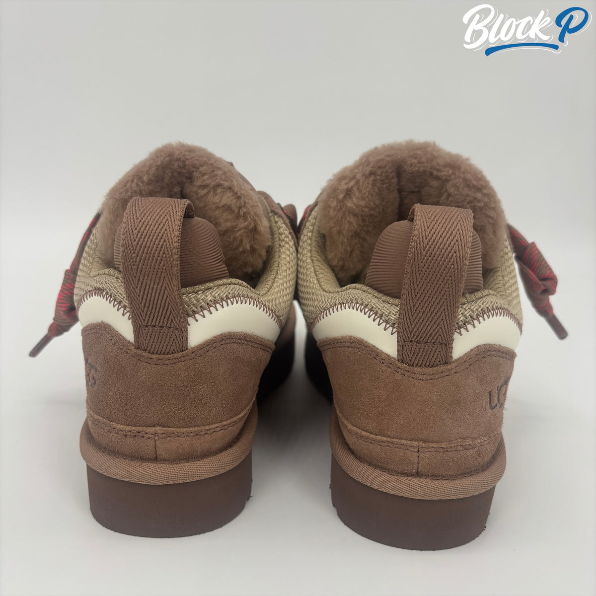 UGG Lowmel Oak top-down view — Block P Liverpool