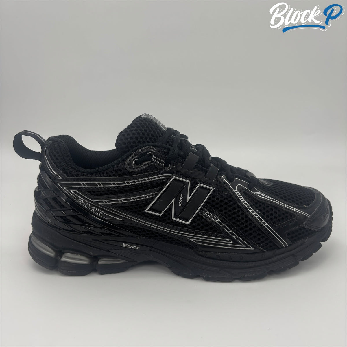 New Balance 1906R Black side profile — Block P Liverpool