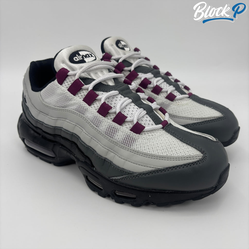 Nike Air Max 95 Grape Leather ID — available at Block P Liverpool, 36 Renshaw Street L1 4EF