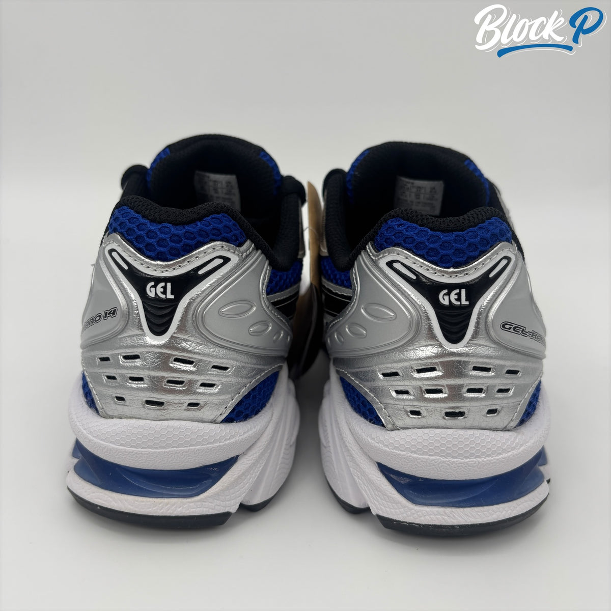 ASICS Gel-Kayano 14 Monaco Blue top-down view — Block P Liverpool