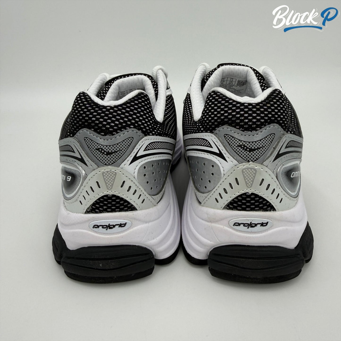 Saucony ProGrid Omni 9 Black/White - Shoes - image 4