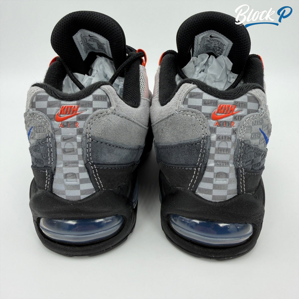 Nike Air Max 95 X Kith Knicks (GS) top-down view — Block P Liverpool