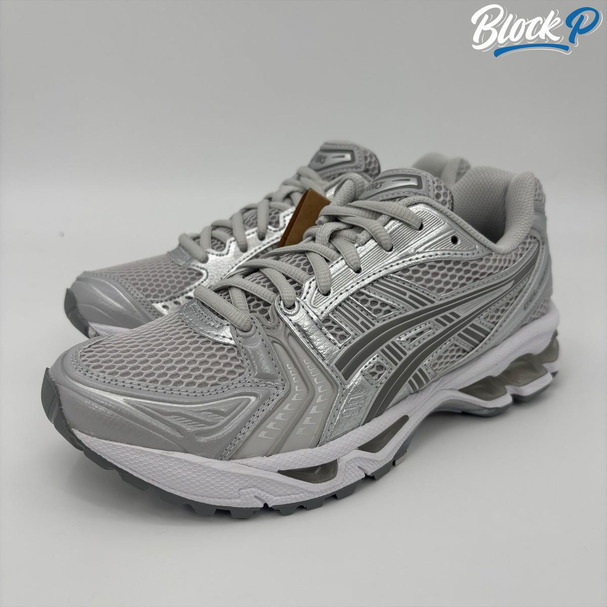 ASICS Gel-Kayano 14 Clay-Grey rear view — Block P Liverpool