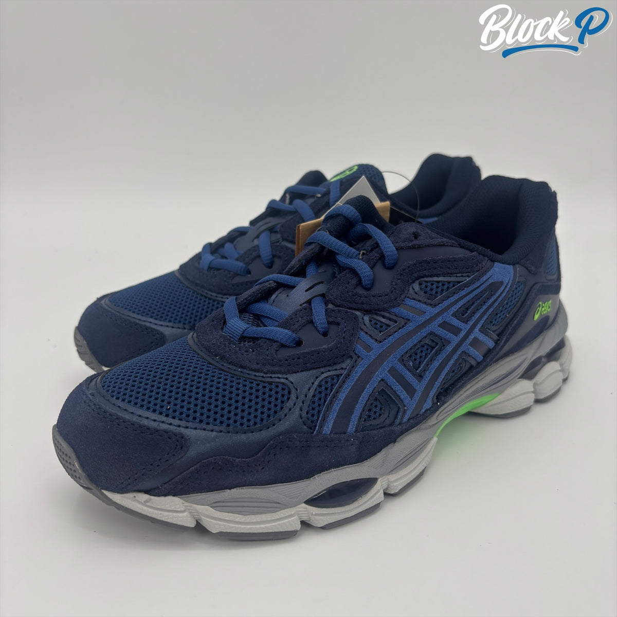 ASICS Gel-NYC Midnight-Blue rear view — Block P Liverpool
