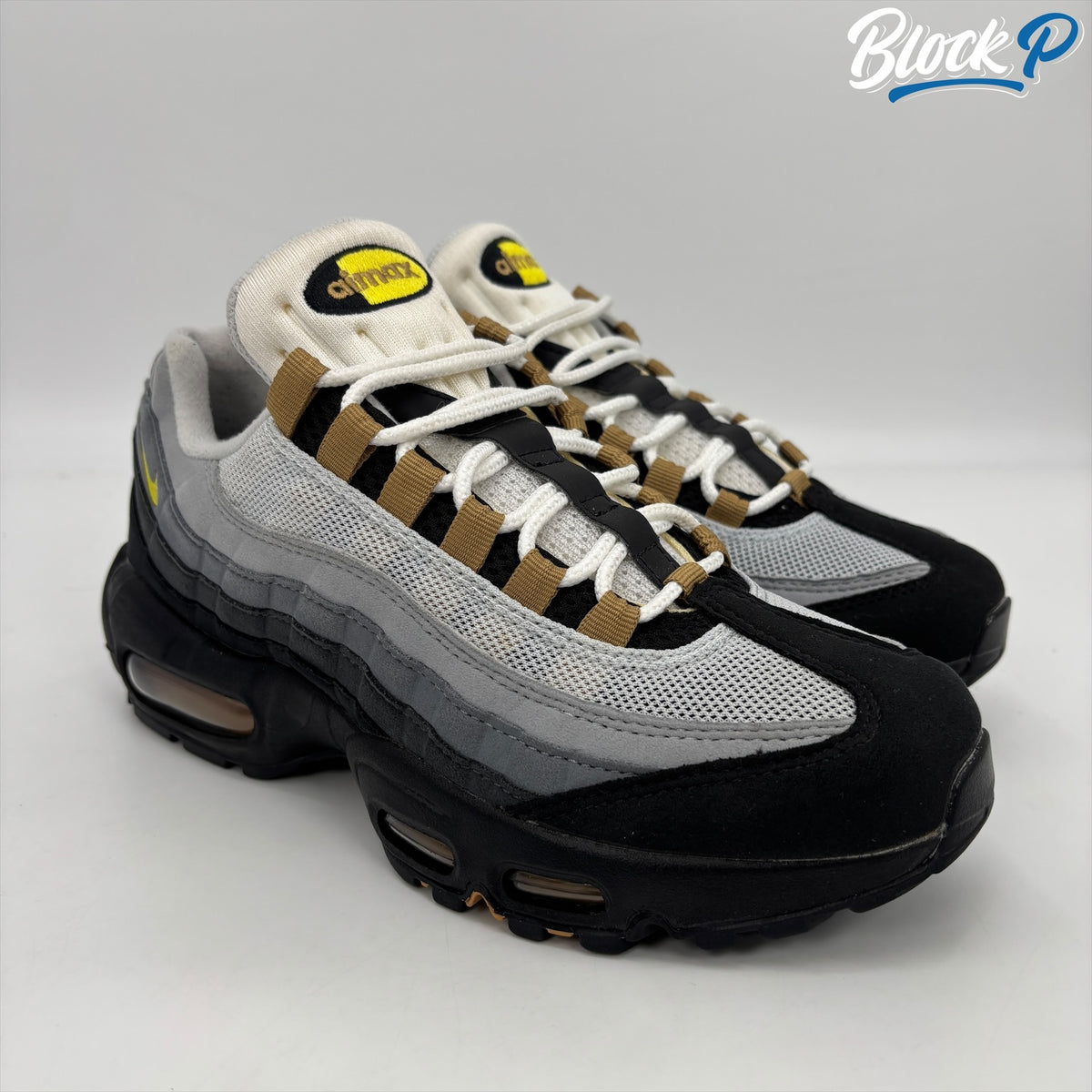 Nike Air Max 95 Icon Yellow Strike — available at Block P Liverpool, 36 Renshaw Street L1 4EF