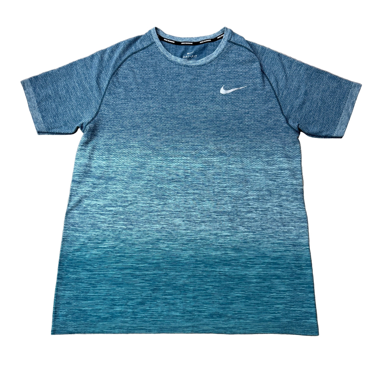Nike Techknit 1.0 Blue Gradient — available at Block P Liverpool, 36 Renshaw Street L1 4EF