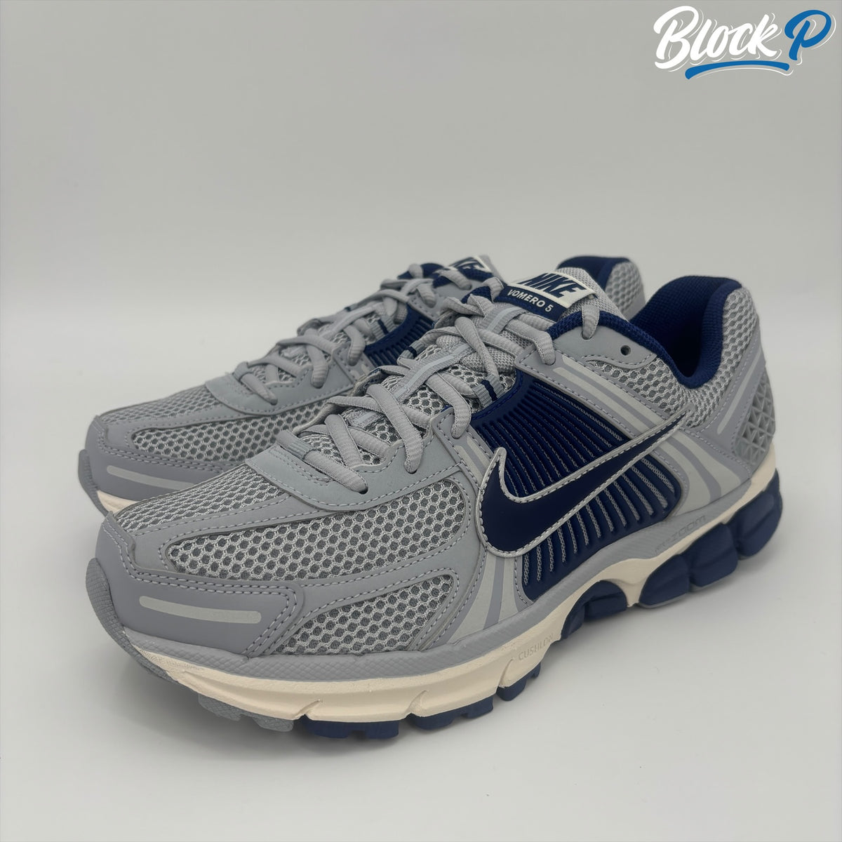 Nike Zoom Vomero 5 Blue-Void rear view — Block P Liverpool