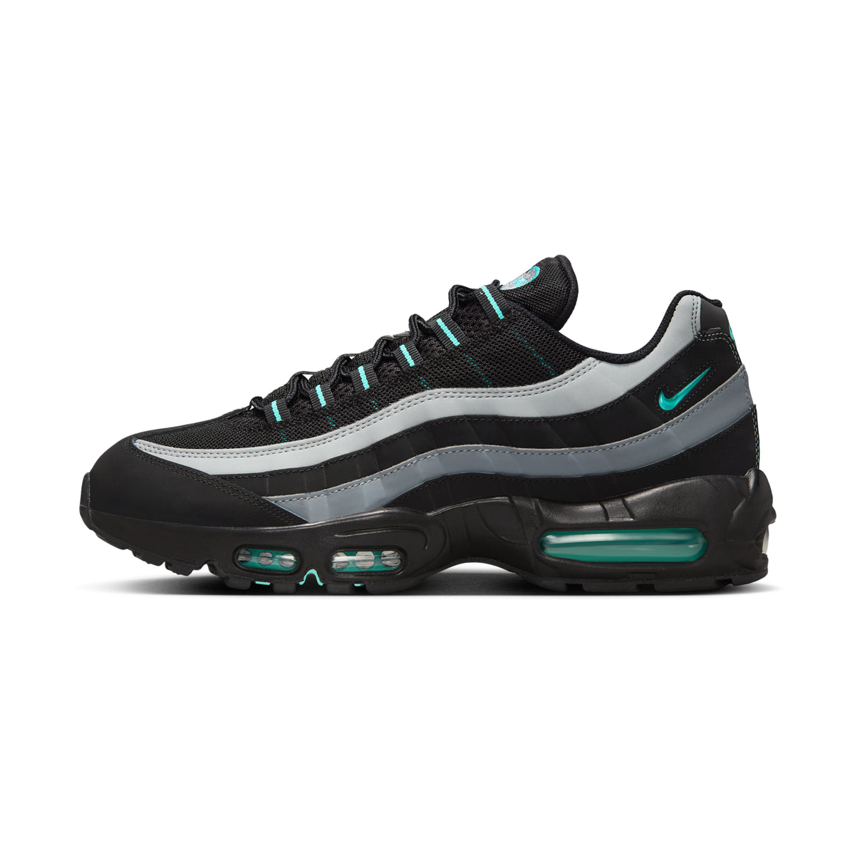 Nike Air Max 95 Jade Jewel on-foot lifestyle shot — Block P Liverpool