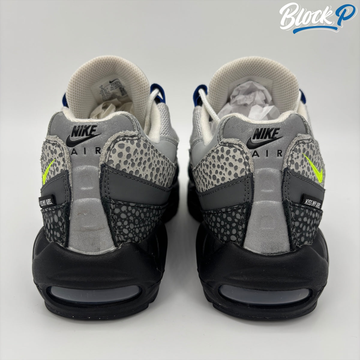 Nike Air Max 95 Kiss My Air top-down view — Block P Liverpool