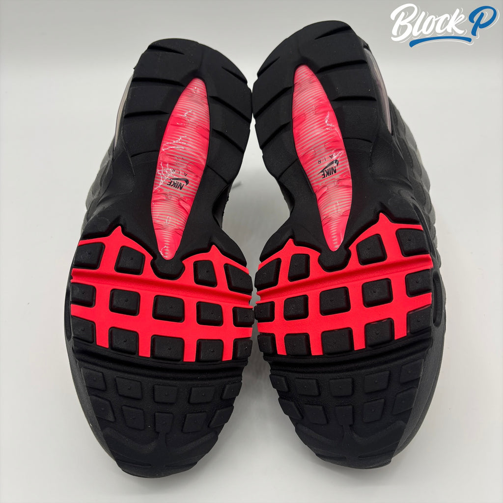 Nike Air Max 95 Big Bubble Solar Red 2025 outsole view