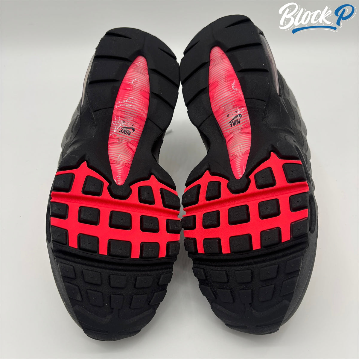 Nike Air Max 95 Big Bubble Solar Red 2025 outsole view