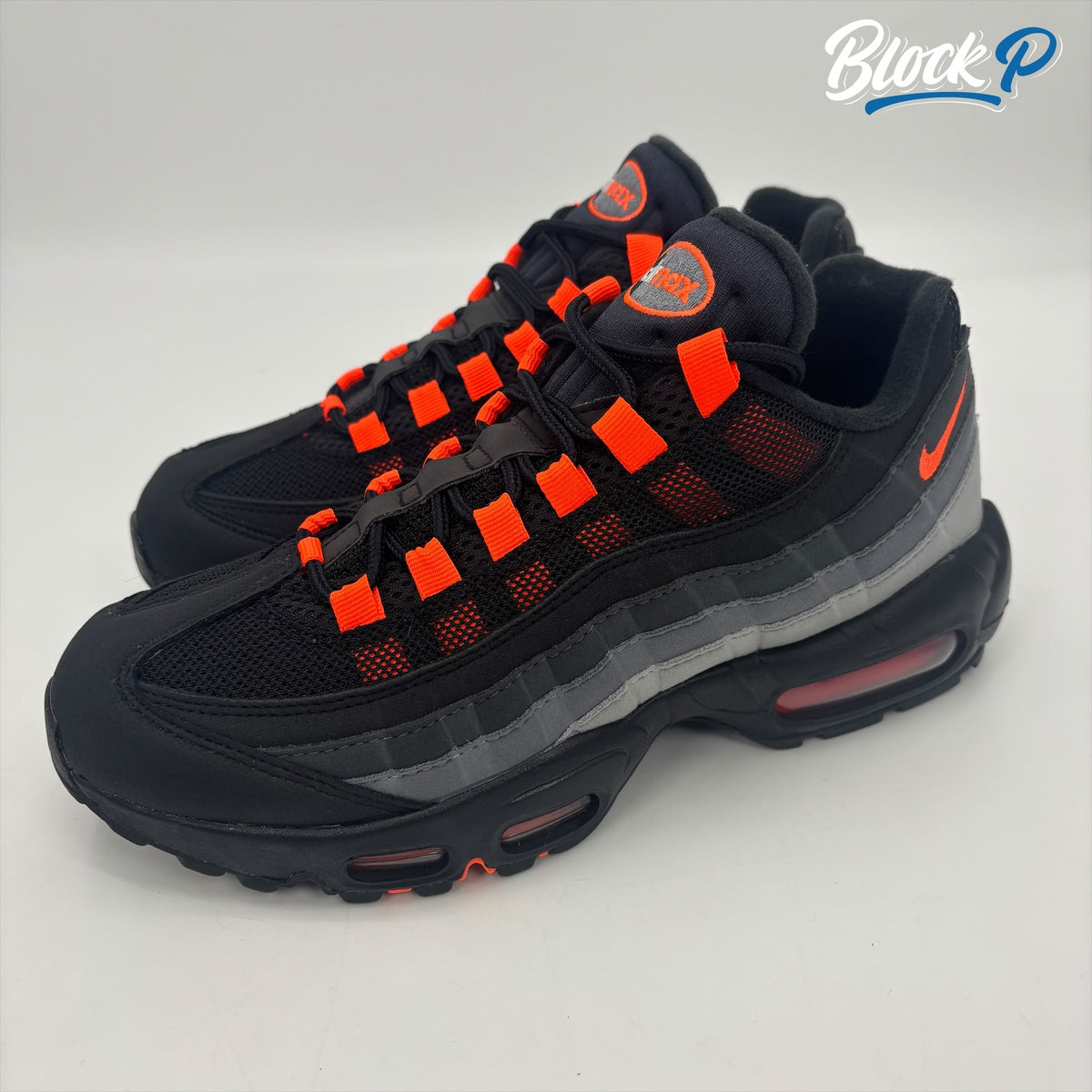 Nike Air Max 95 Hyper Crimson rear view — Block P Liverpool