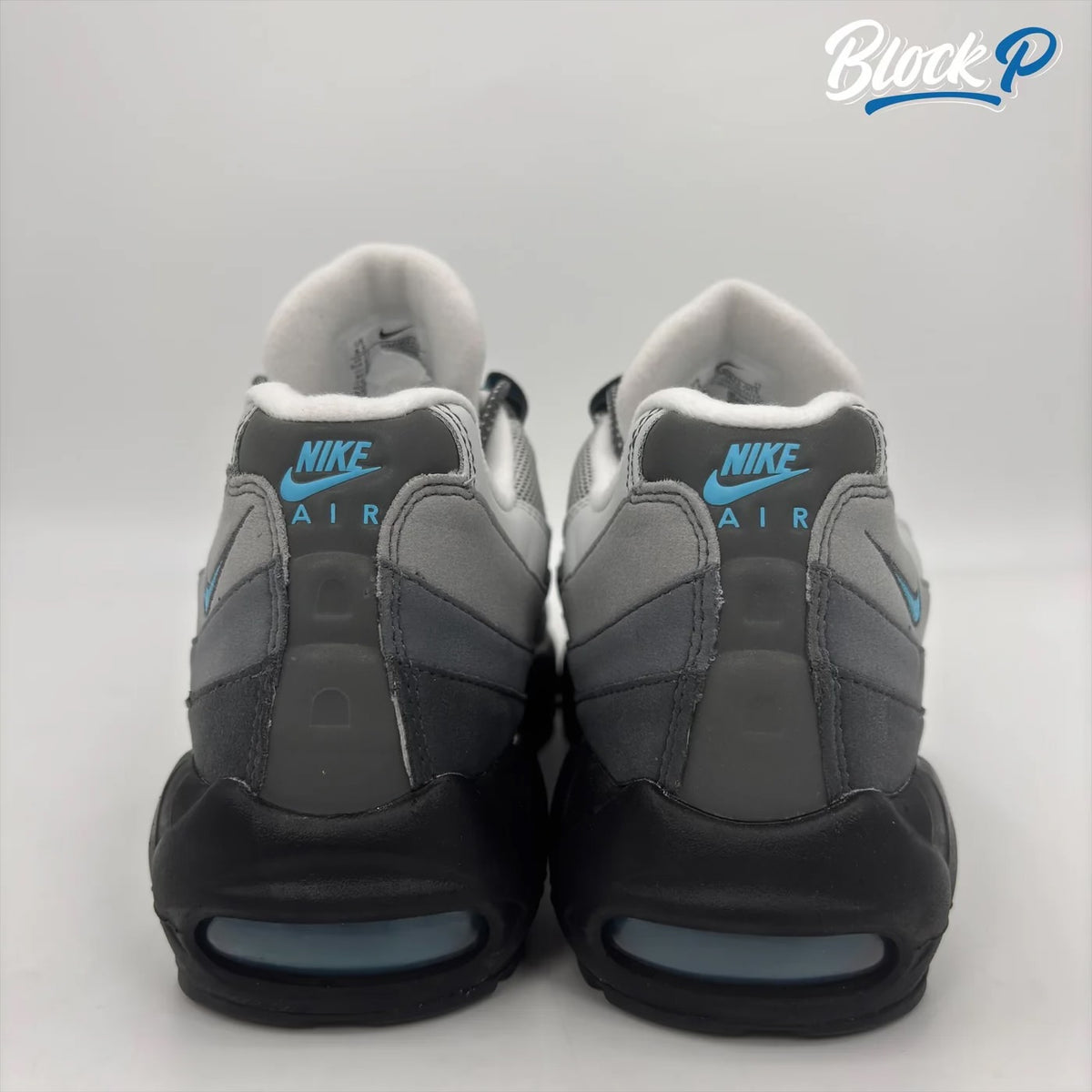 Nike Air Max 95 Baltic Blue top-down view — Block P Liverpool