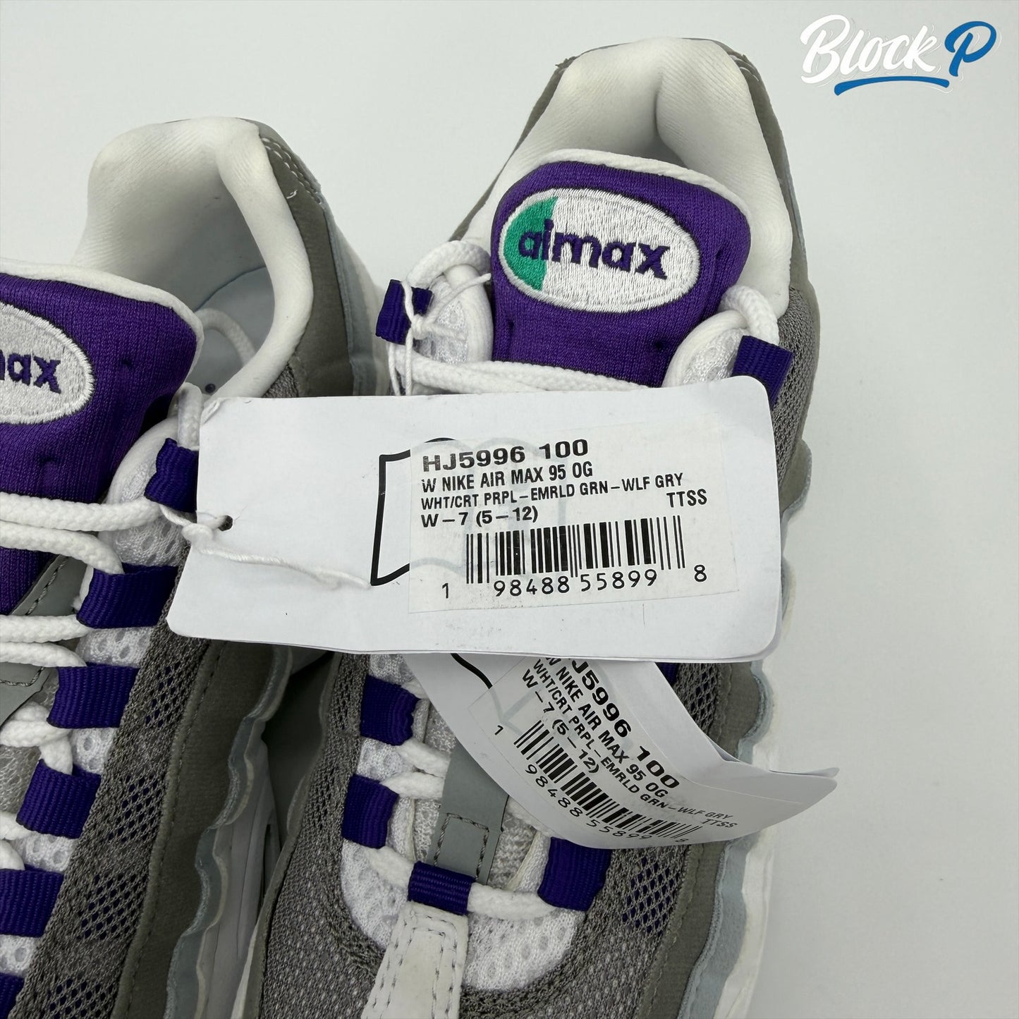 Nike Air Max 95 2026 Grape Salesman Sample para mujer