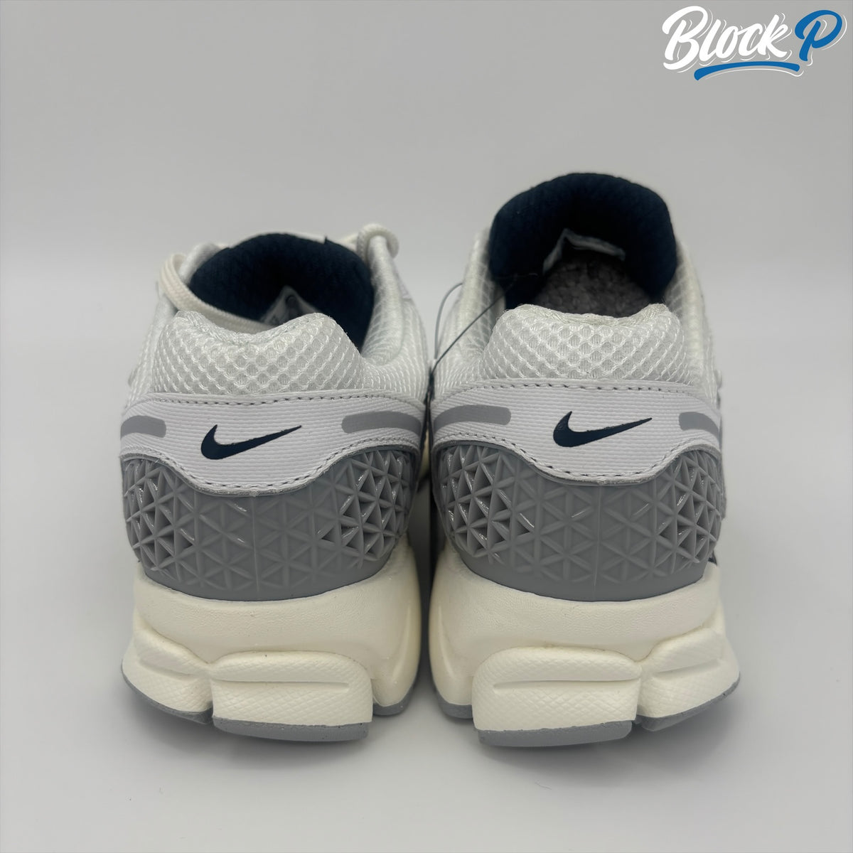 Nike Zoom Vomero 5 Navy top-down view — Block P Liverpool