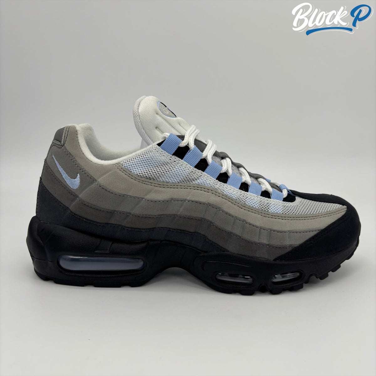 Nike Air Max 95 Aluminium side profile — Block P Liverpool