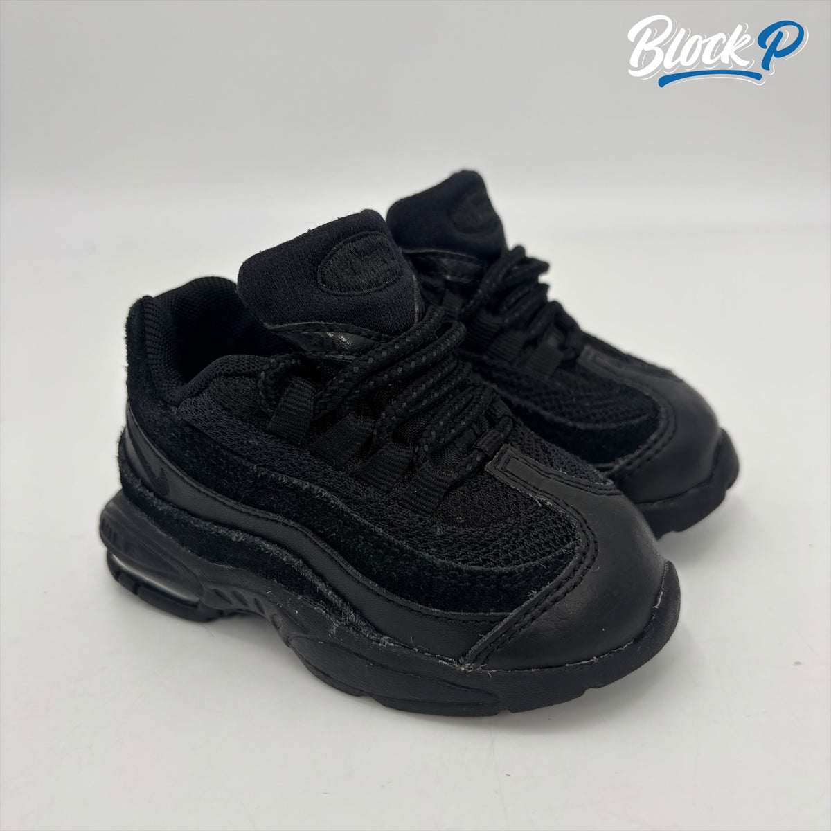 Nike Air Max 95 Triple Black (TD) — available at Block P Liverpool, 36 Renshaw Street L1 4EF