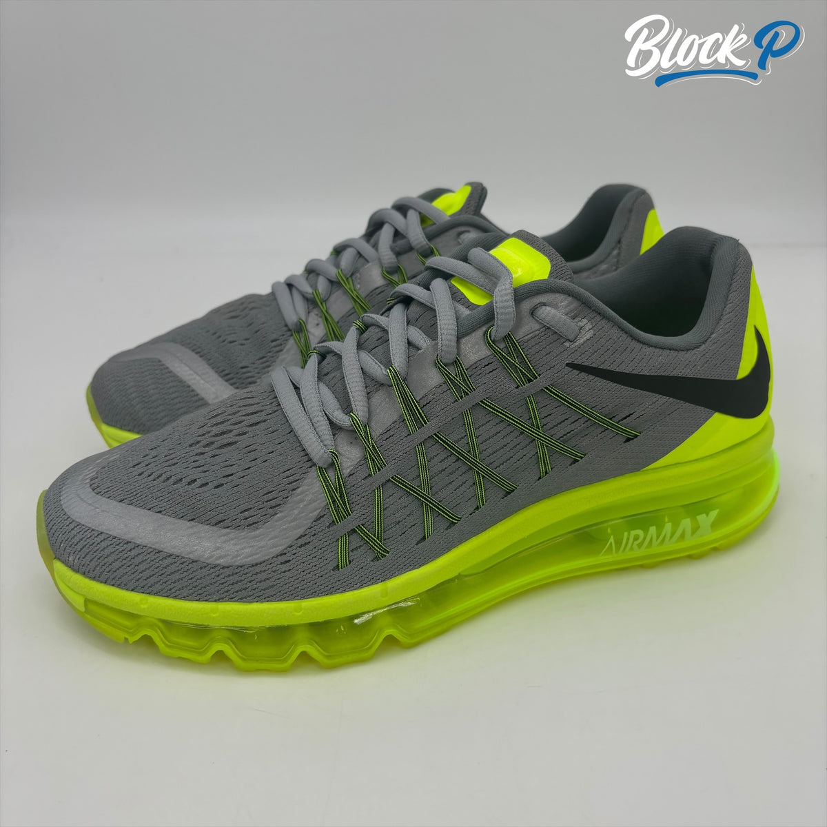 Nike Air Max 2015 Neon rear view — Block P Liverpool