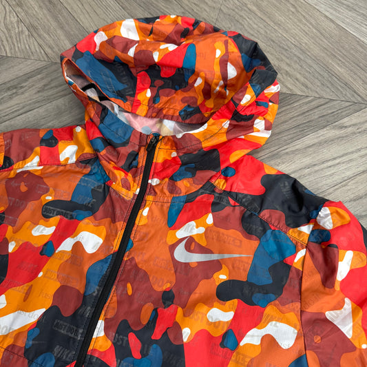 Nike Orange Camo Jacket