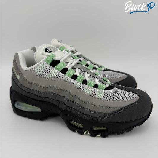 Nike Air Max 95 Big Bubble Fresh Mint in black, fresh mint and white — available at Block P Liverpool, 36 Renshaw Street L1 4EF