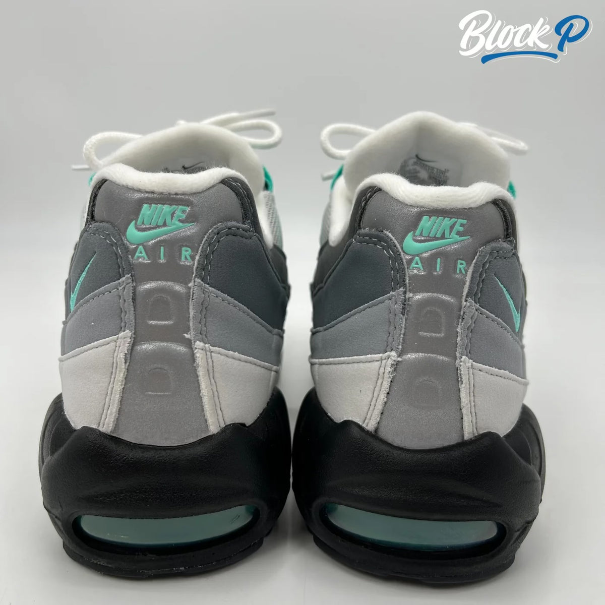 Nike Air Max 95 Hyper Turquoise top-down view — Block P Liverpool