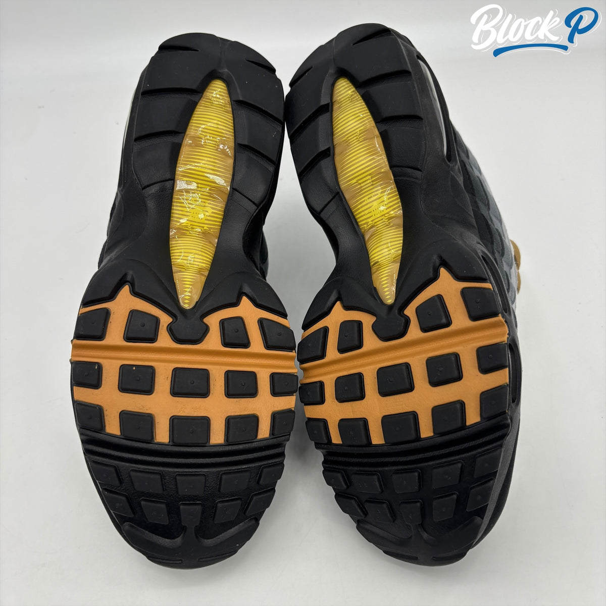 Nike Air Max 95 Icon Yellow Strike sole detail — Block P Liverpool