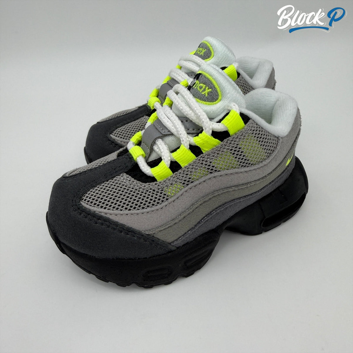 Nike Air Max 95 Neon 2026 TD rear view — Block P Liverpool