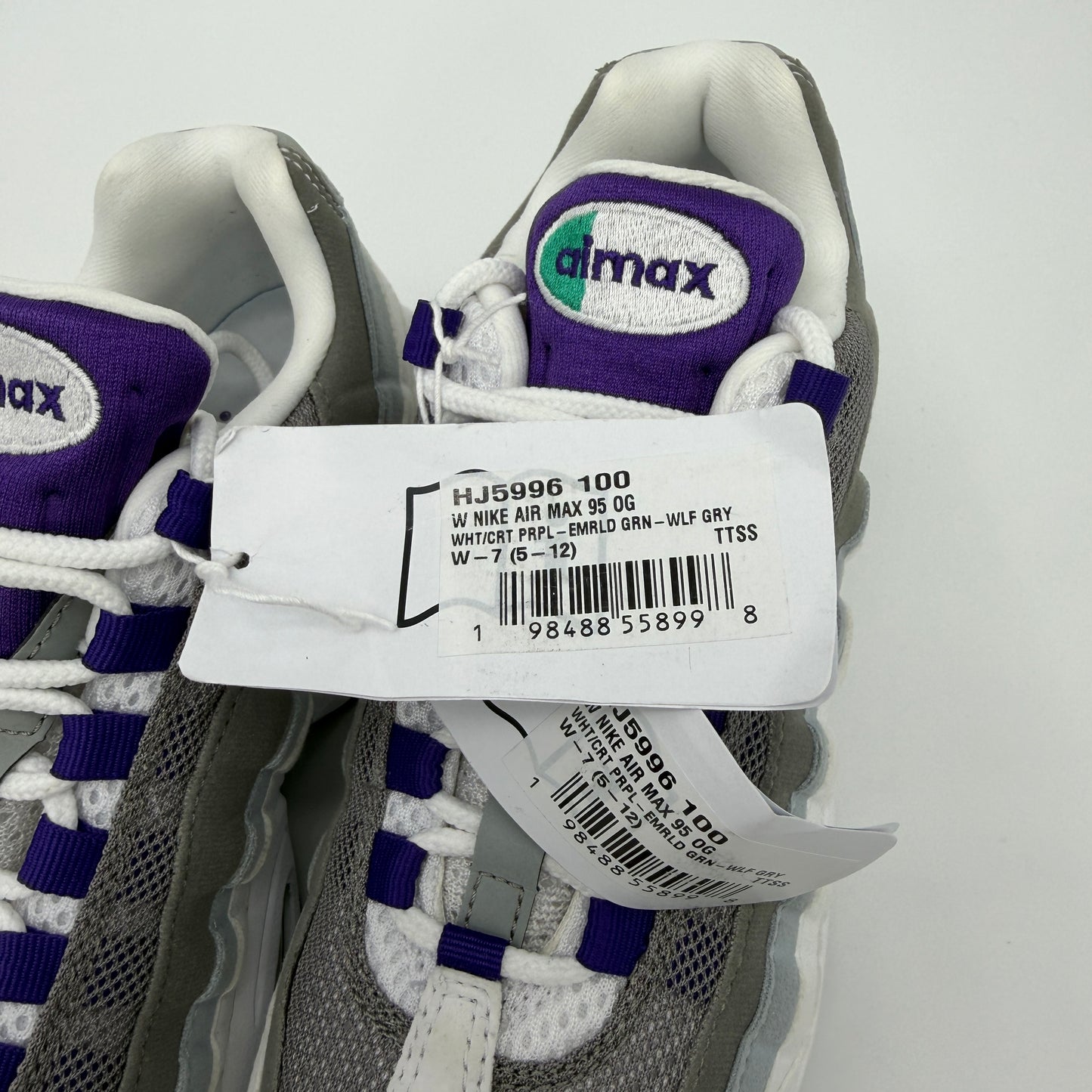 Nike Air Max 95 2026 Grape Salesman Sample para mujer