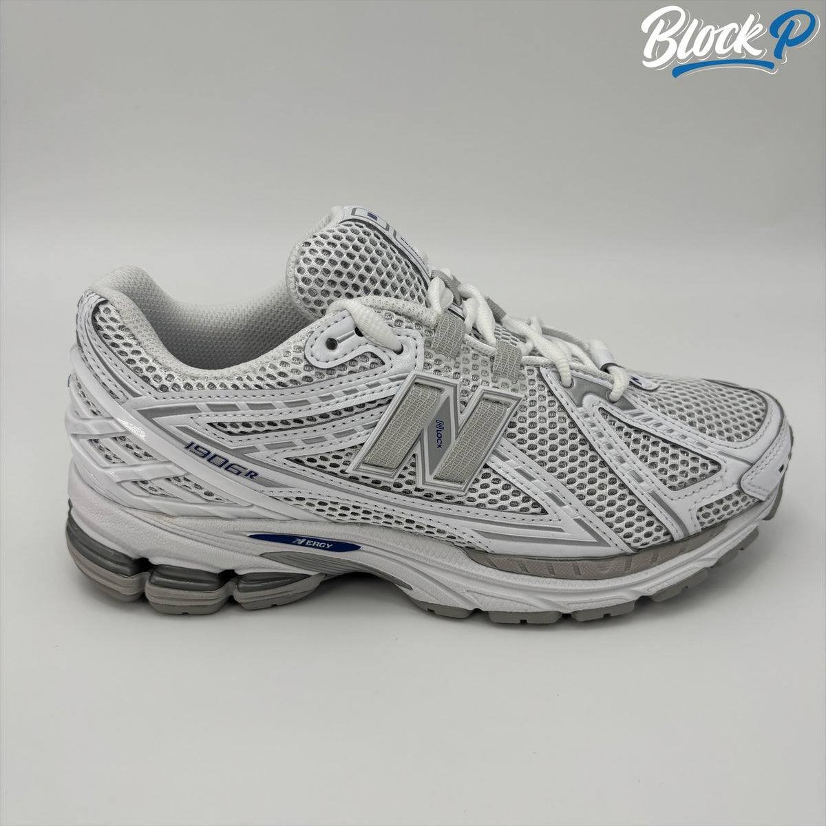 New Balance 1906R White side profile — Block P Liverpool