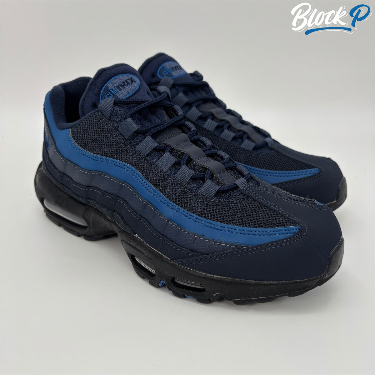 Nike Air Max 95 Harbour Blue — available at Block P Liverpool, 36 Renshaw Street L1 4EF