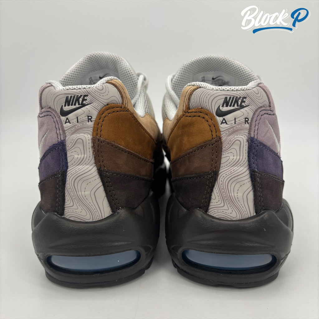 Nike Air Max 95 Unearthed top-down view — Block P Liverpool