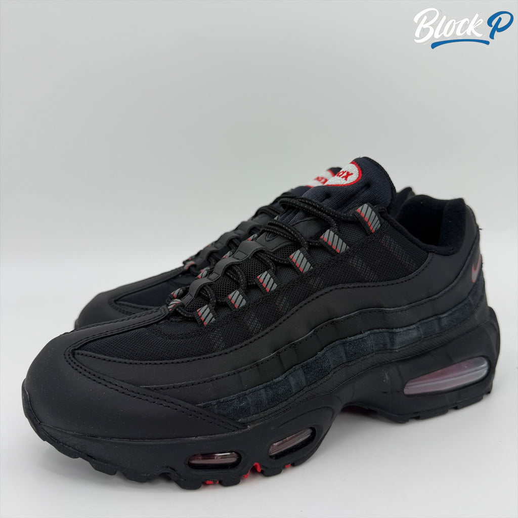 Nike Air Max 95 Racing Pack Uni Red rear view — Block P Liverpool