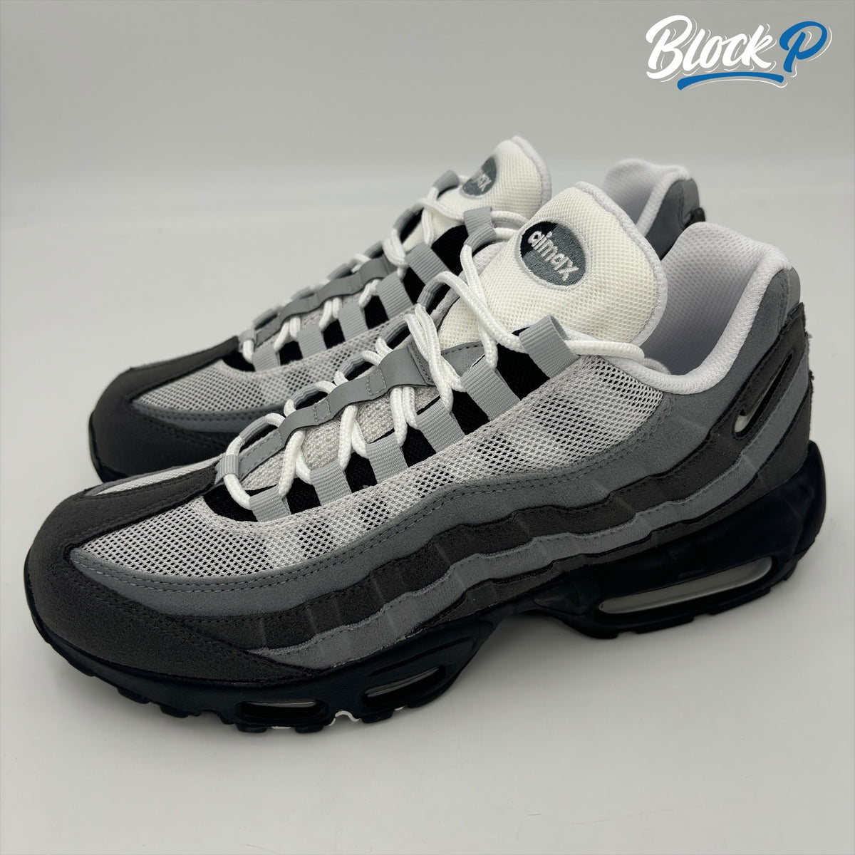 Nike Air Max 95 Grey Jewel rear view — Block P Liverpool