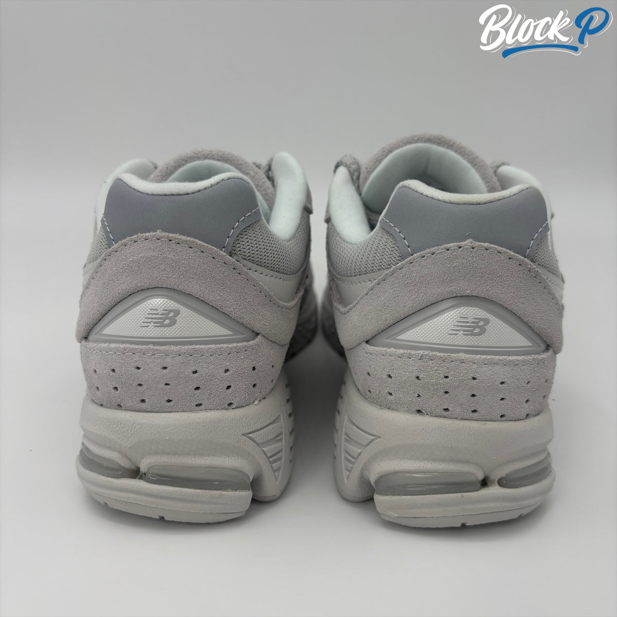 New Balance 2002 Light Grey top-down view — Block P Liverpool
