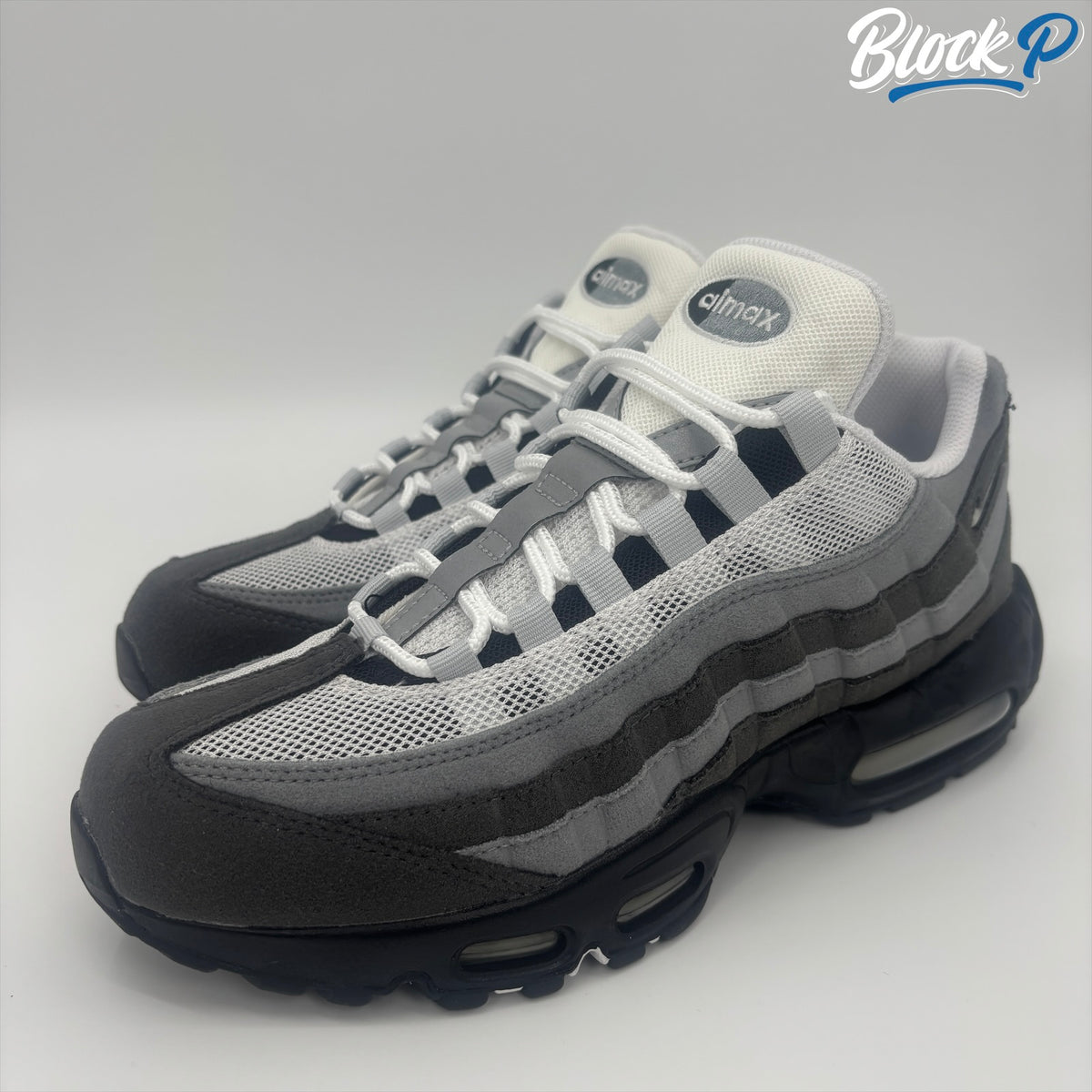 Nike Air Max 95 Grey Jewel rear view — Block P Liverpool