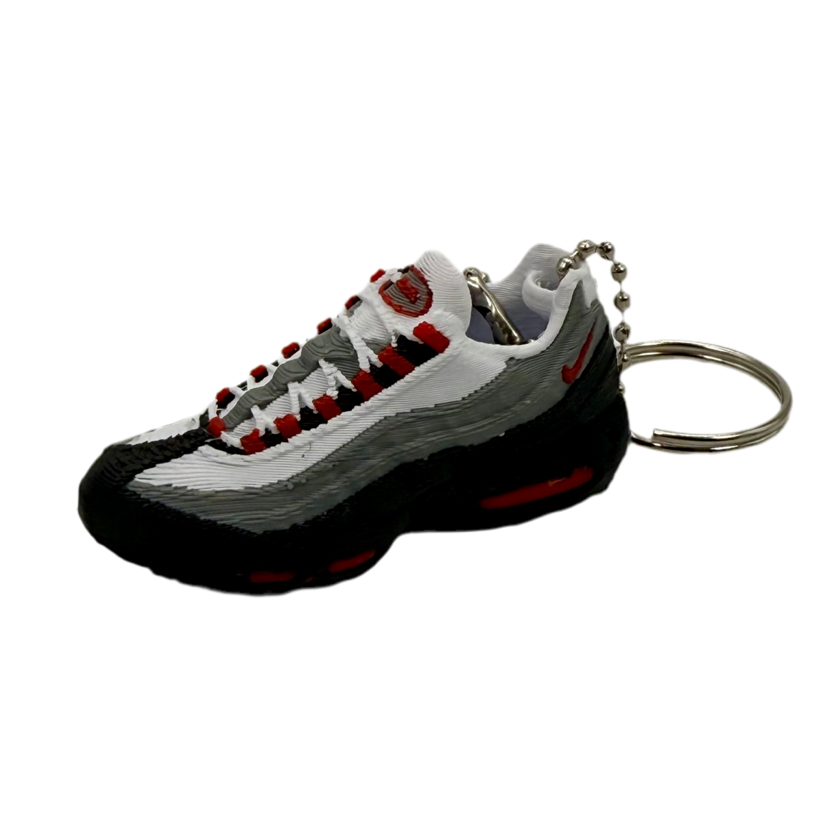 3D Air Max 95 Solar Red Keychain — available at Block P Liverpool, 36 Renshaw Street L1 4EF