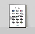 Air Max 95 110 Collection A3 Print - Prints - image 1