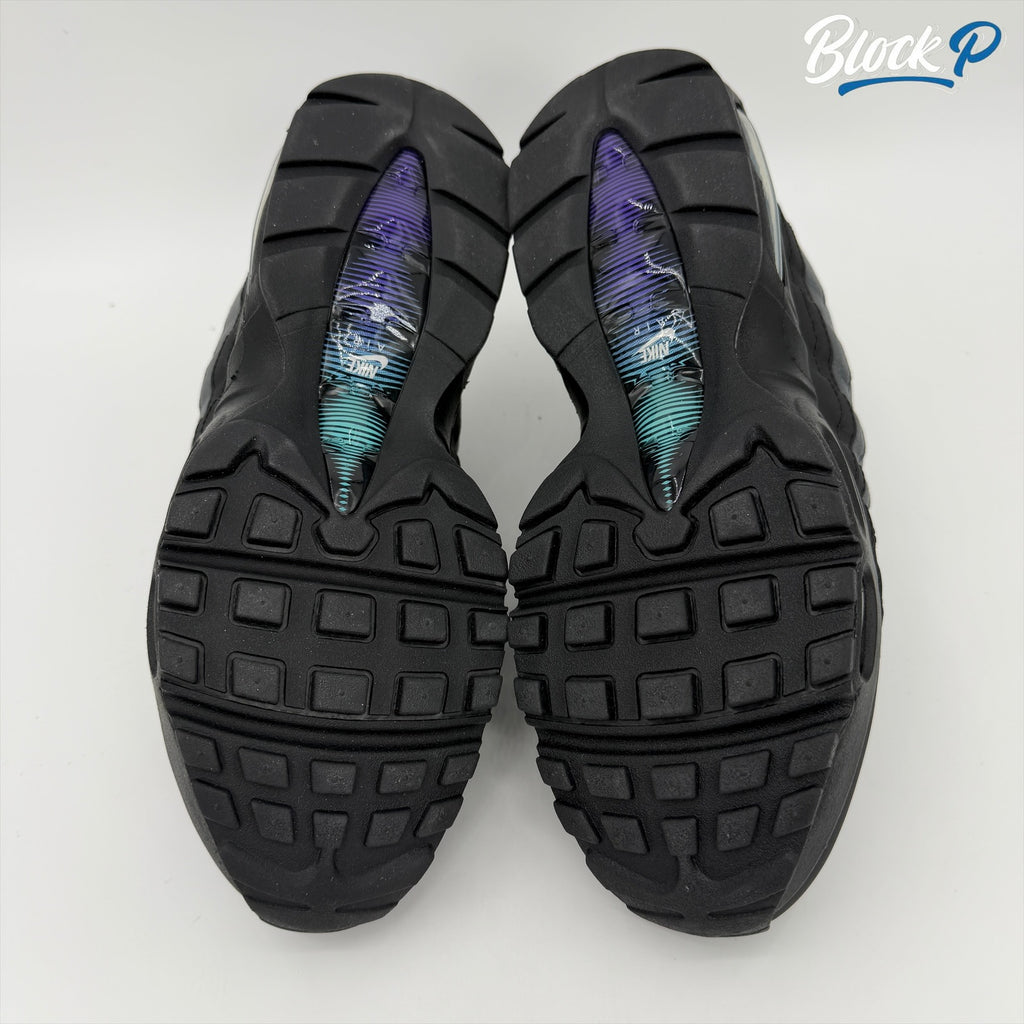 Nike Air Max 95 Big Bubble Black Grape sole detail — Block P Liverpool