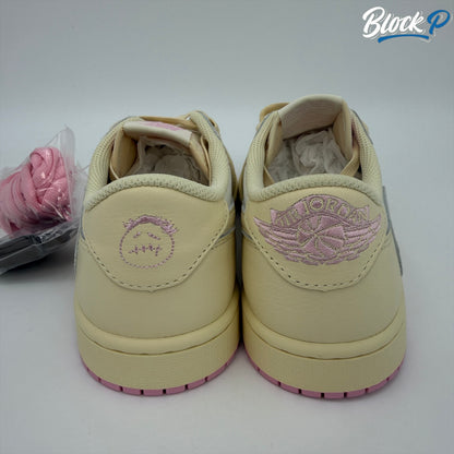 Nike Air Jordan 1 Low X Travis Scott Shy Pink