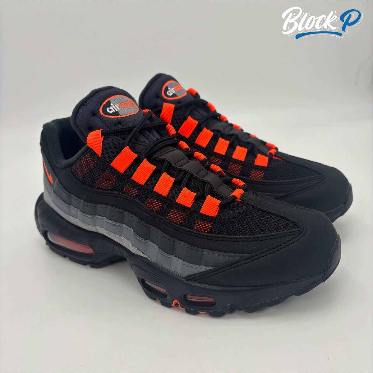 Nike Air Max 95 Hyper Crimson — available at Block P Liverpool, 36 Renshaw Street L1 4EF
