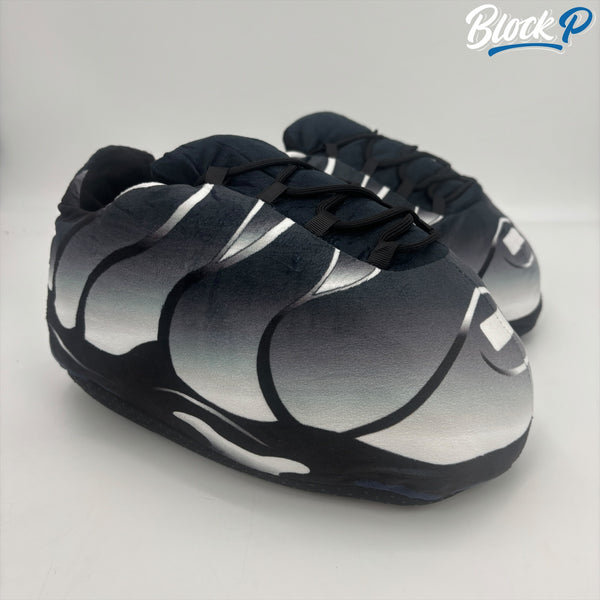 Block P Black & Grey Slipper’s