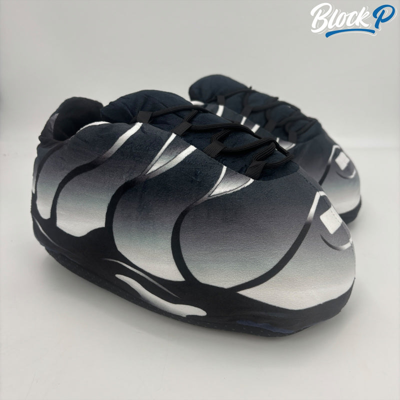 Block P Black & Grey Slipper’s