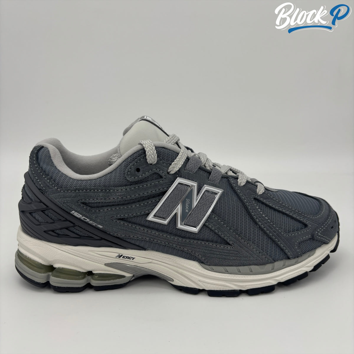 New Balance 1906R Grey side profile — Block P Liverpool