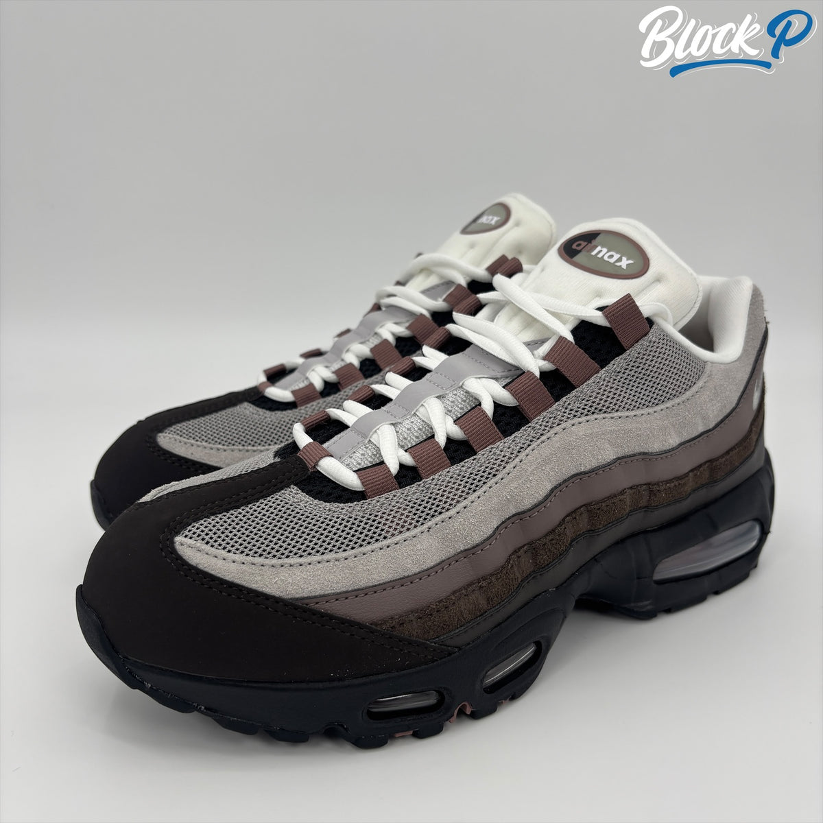 Nike Air Max 95 Velvet Brown rear view — Block P Liverpool