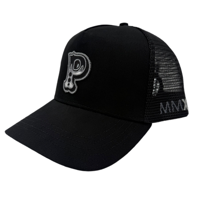Block P Gray Patch Cap