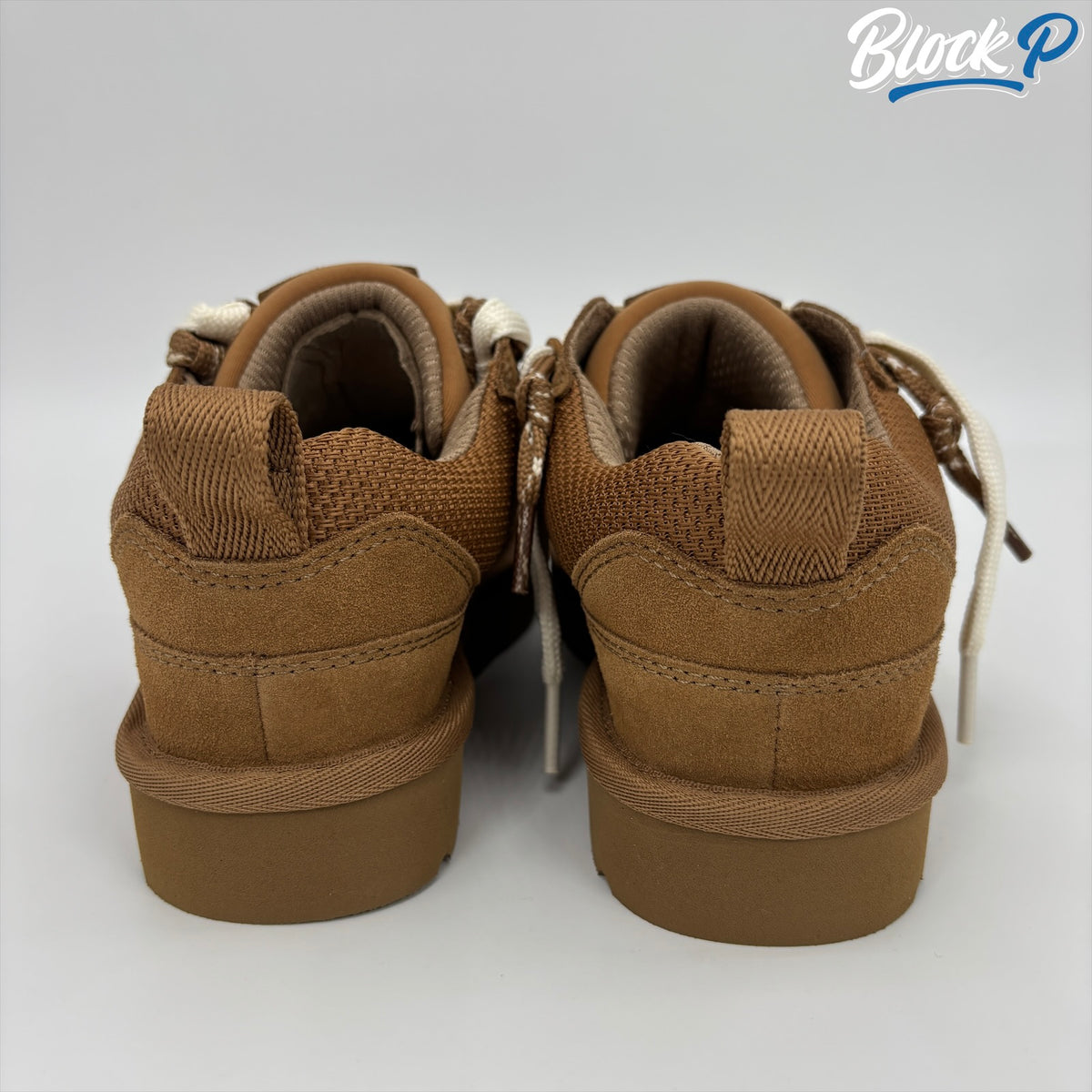 UGG Lo Lowmel Chestnut top-down view — Block P Liverpool