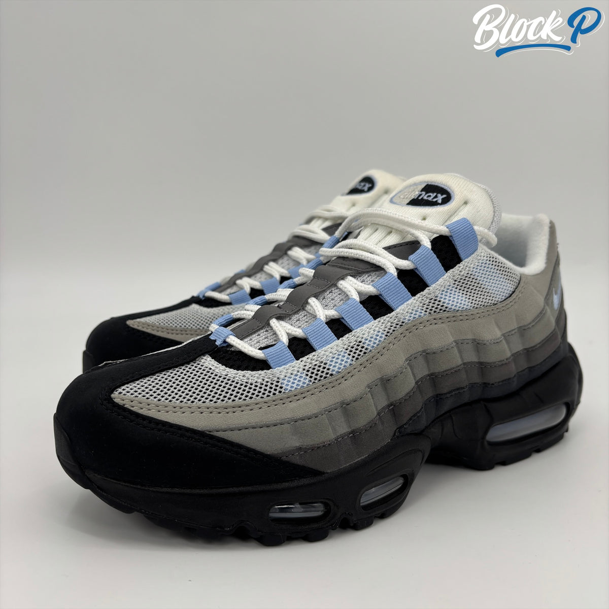 Nike Air Max 95 Aluminium rear view — Block P Liverpool