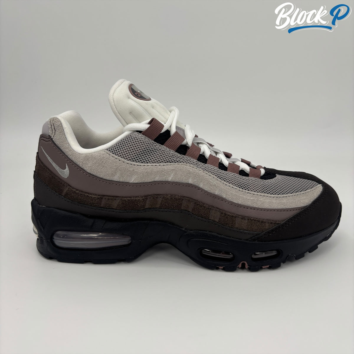 Nike Air Max 95 Velvet Brown side profile — Block P Liverpool