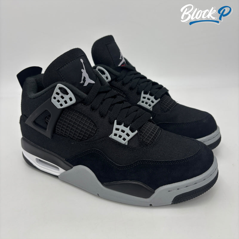 Nike Jordan 4 Black Canvas